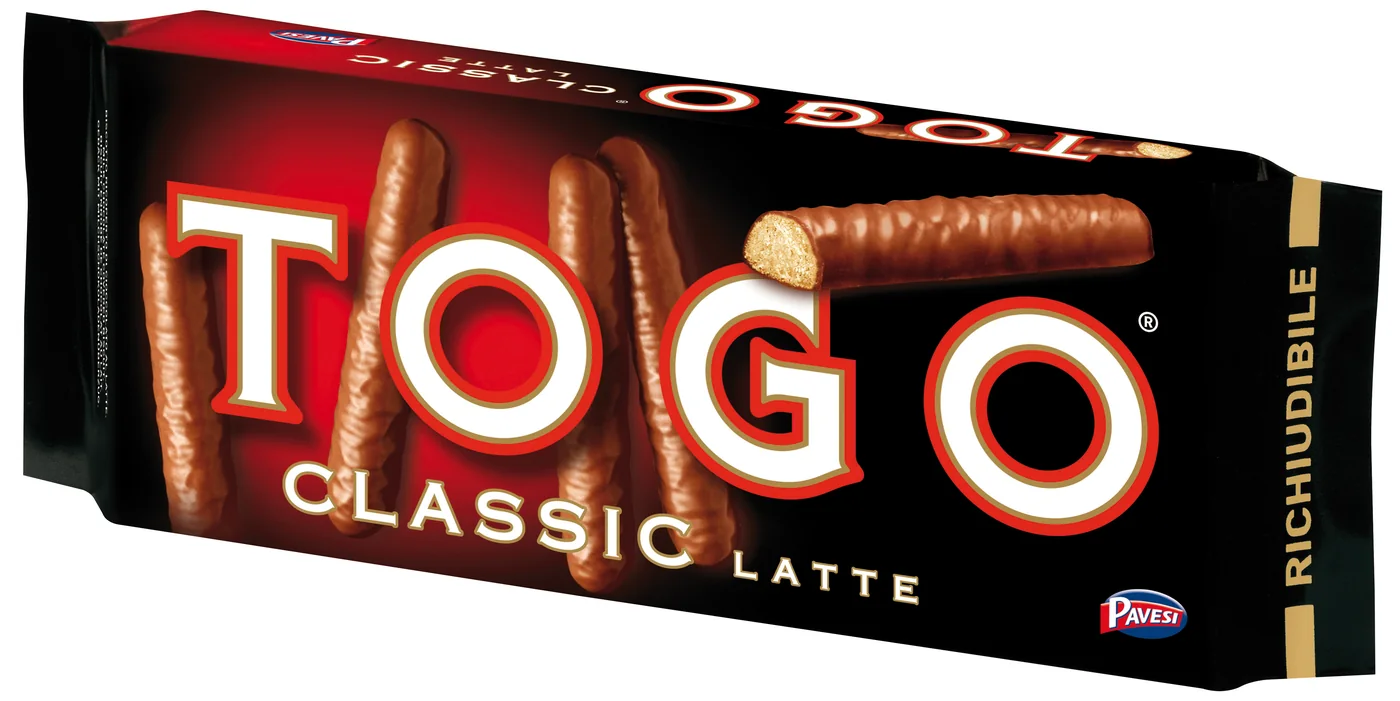 Pavesi Togo Milk Chocolate Biscuits 120g x 12