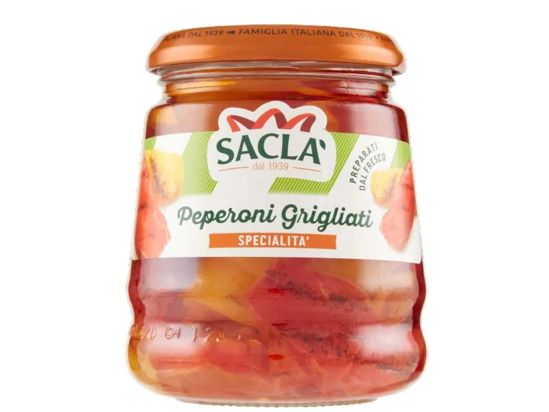 Saclà Grilled Peppers 290g x 12