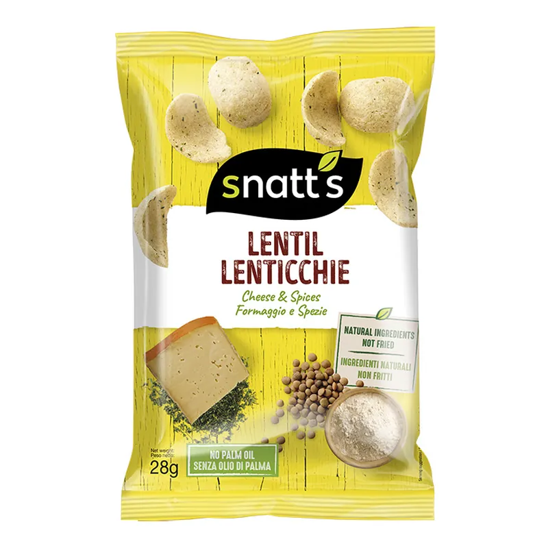 Zaniboni Lentil Snack with Cheese & Spices 28g x 32